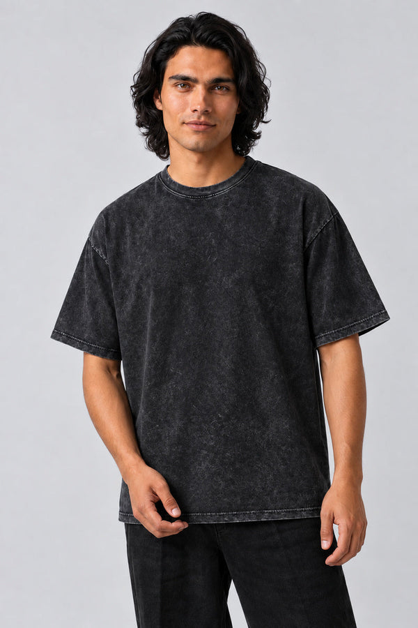 T-Shirt Y2K Uni noir