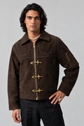 Veste Suédine Vintage