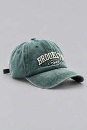 Casquette Gorpcore Verte — vue studio sur fond gris