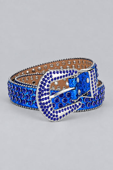 Ceinture Bleue Y2K Rétro