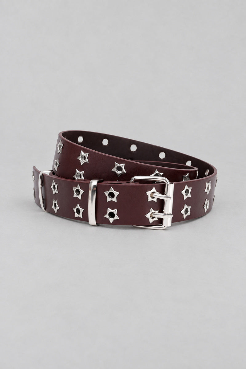 Ceinture Années 2000 — seule sur fond gris studio