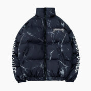 Doudoune Y2K 'Cosmic Bear' noire