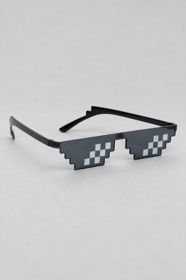 Lunettes Pixel Art Y2K