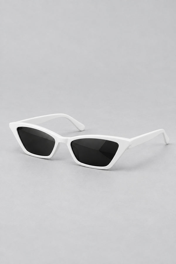Lunettes Rétro Blanc