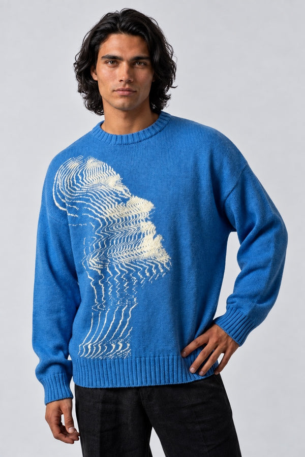 Pull Géométrique Oversize