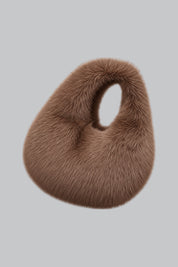 Sac Moumoute E-girl Marron — vue studio sur fond gris